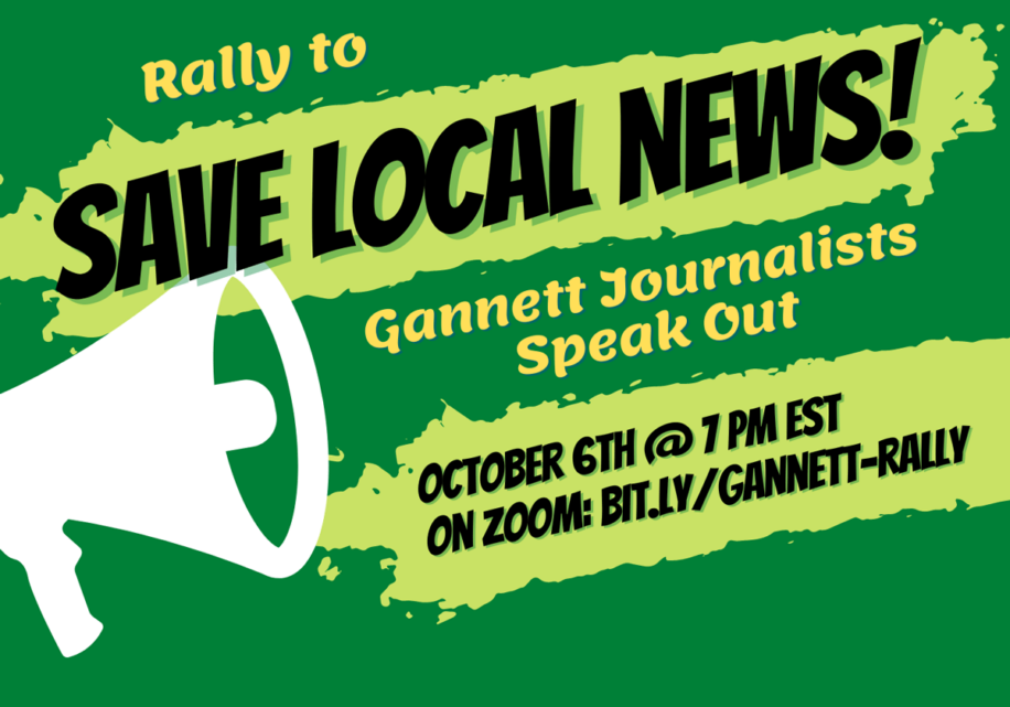 Save Local News: Gannett Journalists Speak Out