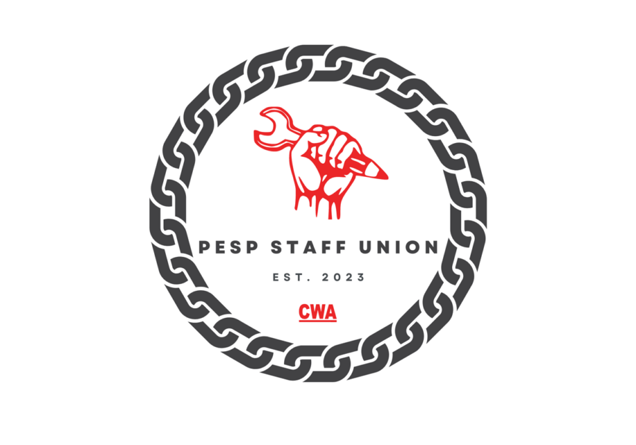Logo for PESP Staff Union - CWA